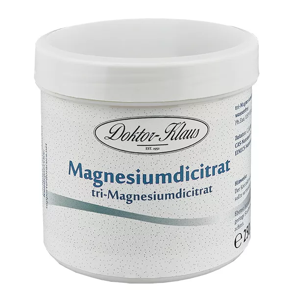 Tri-Magnesiumdicitrat (wasserfrei) 250g Doktor-Klaus