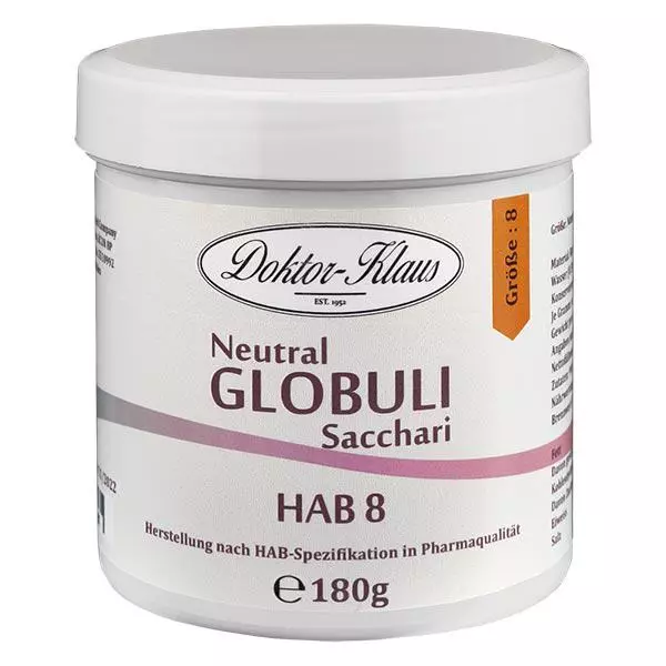180g Neutral Globuli Gr. 8 von Doktor-Klaus