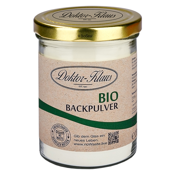 Backpulver Bio 200g Doktor-Klaus noWaste