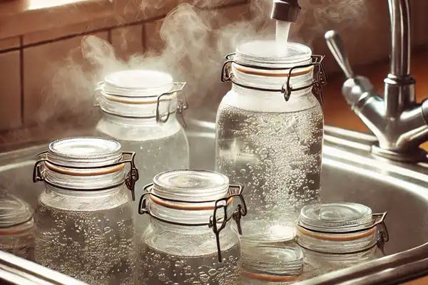 Comment Stériliser les Bocaux Weck avec de l’Eau Bouillante