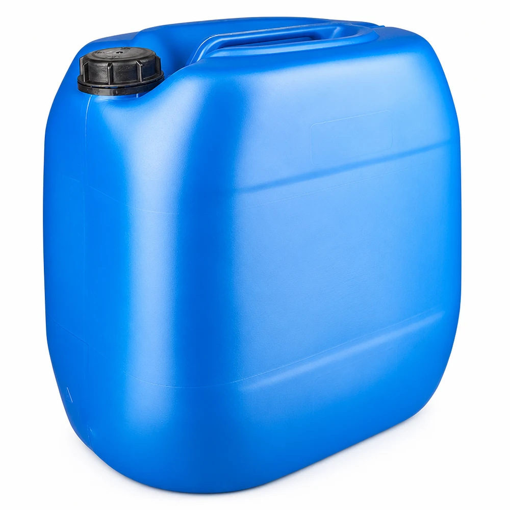 Kanister 30 Liter blau mit Schraubverschluss Originalitätsverschluss Robuster HDPE Kanister 30L blau mit auslaufsicherem Originalitätsverschluss OV