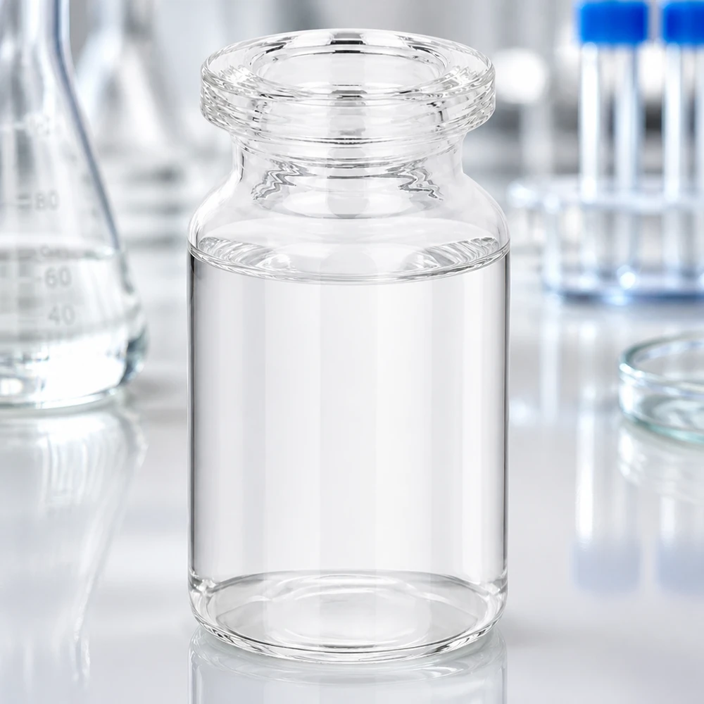 Injektionsflasche Klarglas 5ml Kleine Injektionsflasche 5ml Klarglas geeignet für Lyophilisation und flüssige Füllgüter