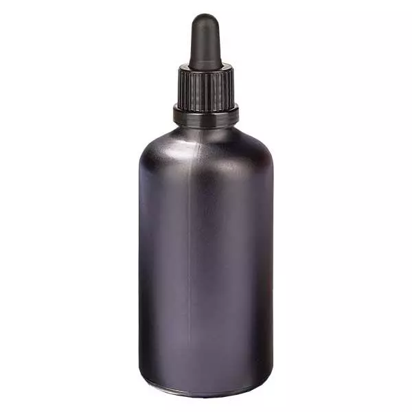 100ml Pipettenflasche Originalitätsverschluss BlackL. UT18/100 100ml Pipettenflasche Originalitätsverschluss BlackL. UT18/100