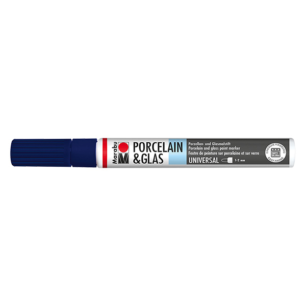Malstift Nachtblau 1-2mm für Glas/Porzellan Malstift Nachtblau 1-2mm für Glas/Porzellan