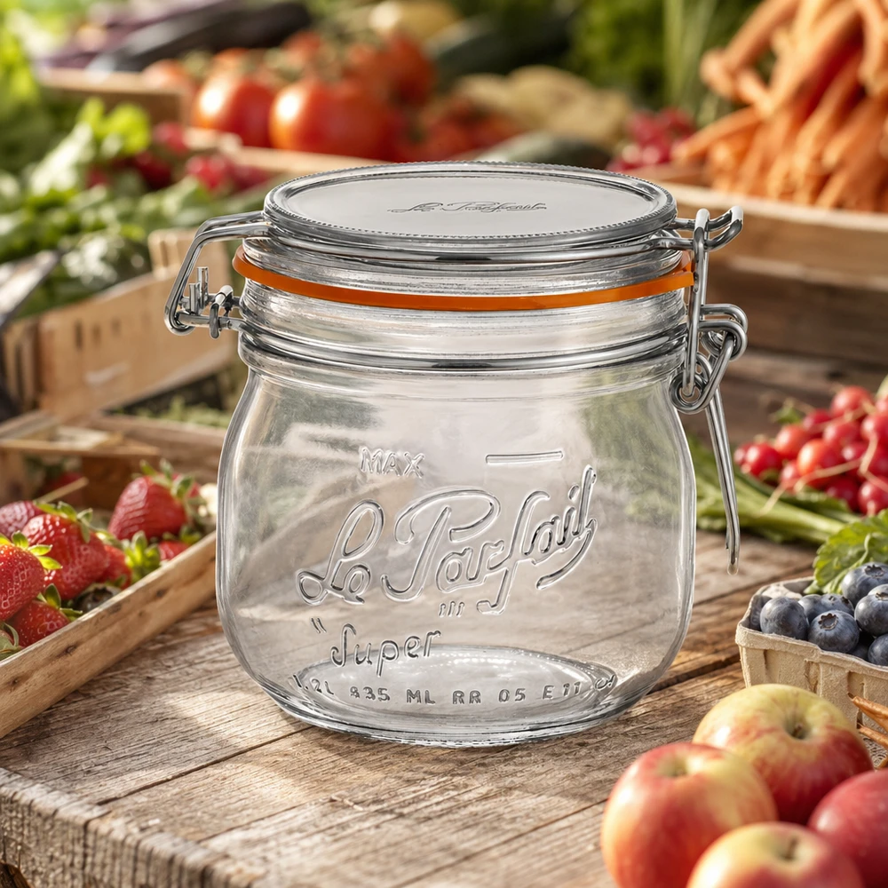 500ml Vorratsglas "Super" mit Bügelverschluss Le Parfait® 500ml Vorratsglas "Super" mit Bügelverschluss Le Parfait®
