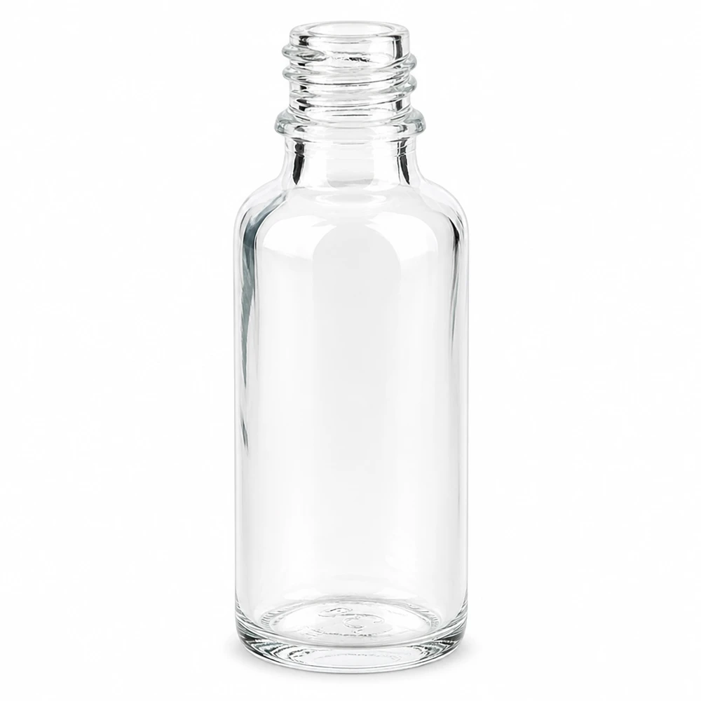 Transparente 30ml Medizinflasche ApoGlas für Tropfen Tinkturen und flüssige Arzneimittel