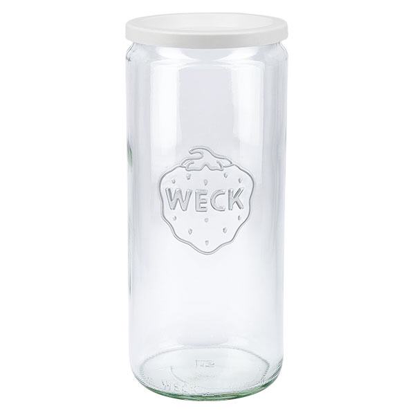 1040ml Zylinderglas mit Frischedeckel WECK RR80