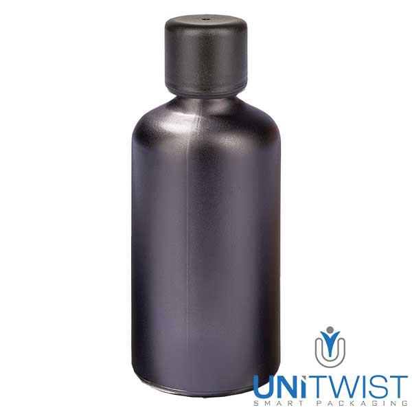 100ml Flasche 6mm Schraubverschluss Originalitätsverschluss BlackL. UT18/100
