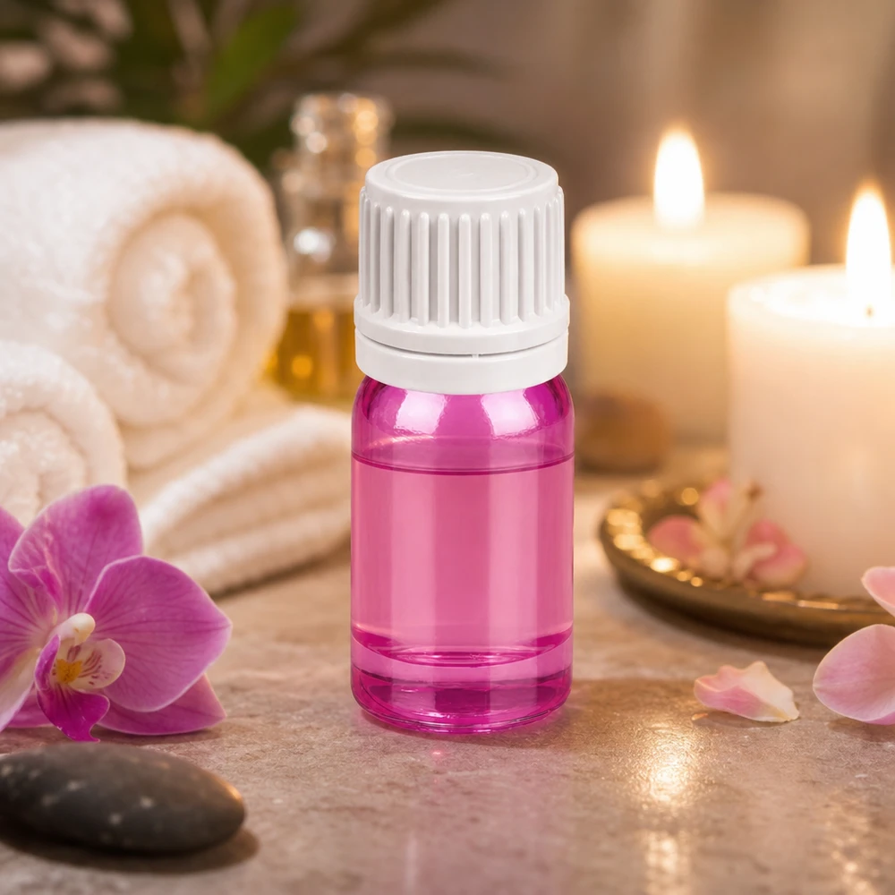 5ml Tropfflasche 0.7mm weiss Originalität Schraubverschlusserschluss PurpleLine UT18/5 Elegante lila Glasflasche 5ml mit Tropfeinsatz für DIY-Kosmetik und Serumherstellung zu Hause