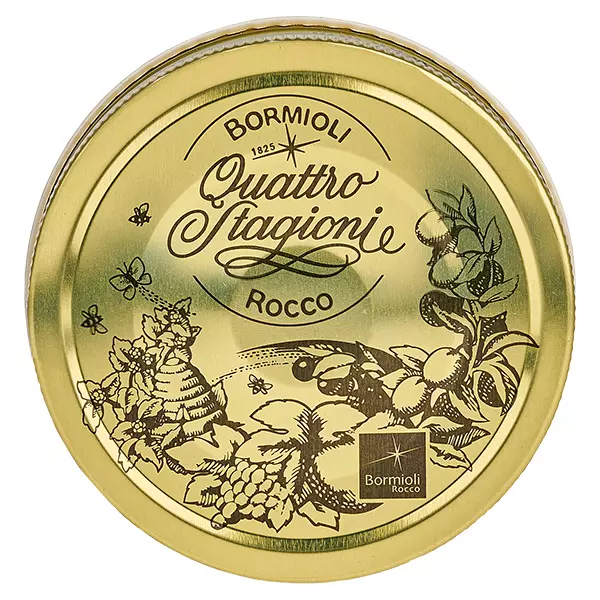 Schraubverschluss "Quattro Stagioni" gold QS56mm Schraubverschluss "Quattro Stagioni" gold QS56mm