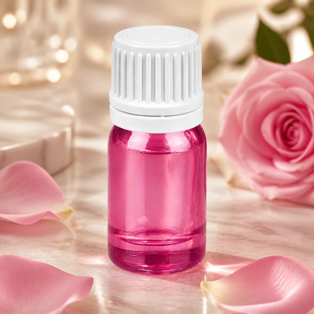 5ml Tropfflasche 0.7mm weiss Originalität Schraubverschlusserschluss PurpleLine UT18/5 5ml Tropfenflasche mit 0.7mm Öffnung aus hochwertigem Material für Beauty Anwendungen