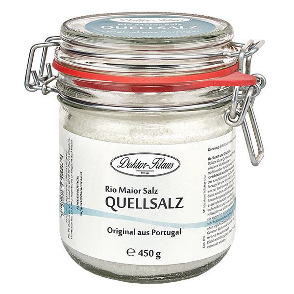 Quellsalz (Rio Maior) aus Portugal 450g Doktor-Klaus Quellsalz (Rio Maior) aus Portugal 450g Doktor-Klaus