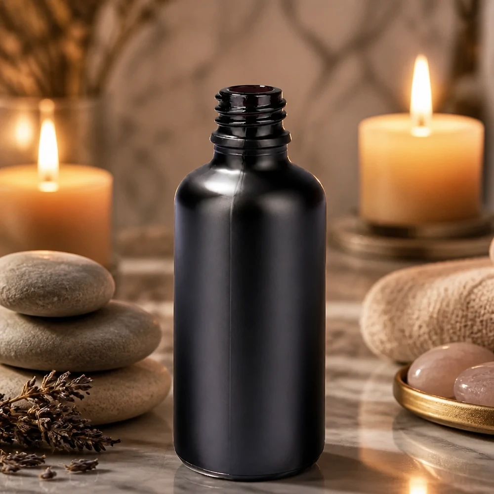 50ml Apothekerflasche BlackLine UT18/50 UNiTWIST 50ml Apothekerflasche BlackLine UT18/50 UNiTWIST für sichere Aufbewahrung von ätherischen Ölen