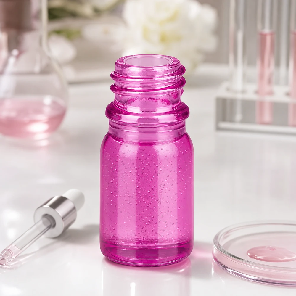 5ml Apothekenflasche PurpleLine UT18/5 UNiTWIST Hochwertige 5ml Glasflasche PurpleLine in elegantem Violett mit UNiTWIST System