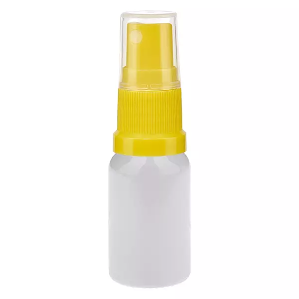 10ml Sprayflasche gelb/transparent Standardverschluss WhiteLine UT18/10 10ml Sprayflasche gelb/transparent Standardverschluss WhiteLine UT18/10