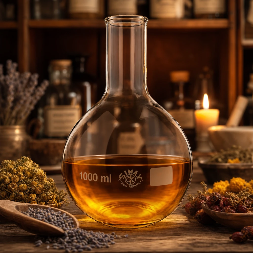 Stehkolben 1000ml Enghals Hitzebeständiger Stehkolben 1000ml aus robustem Laborglas für anspruchsvolle Anwendungen