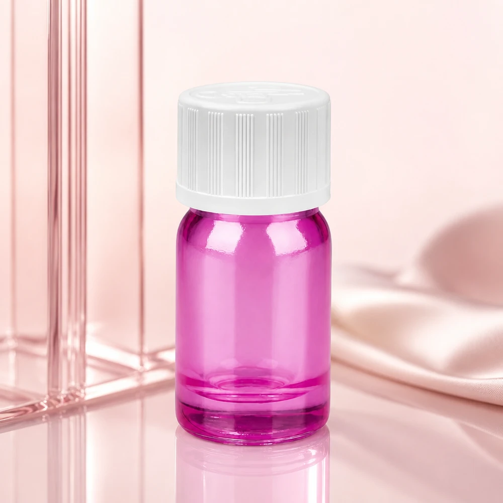 5ml Tropfflasche 1.2mm weiß Standard Kindersicher PurpleLine. UT18/5 Professionelle 5ml Tropfflasche mit 1,2mm Dosieröffnung für Aromatherapie und Parfums