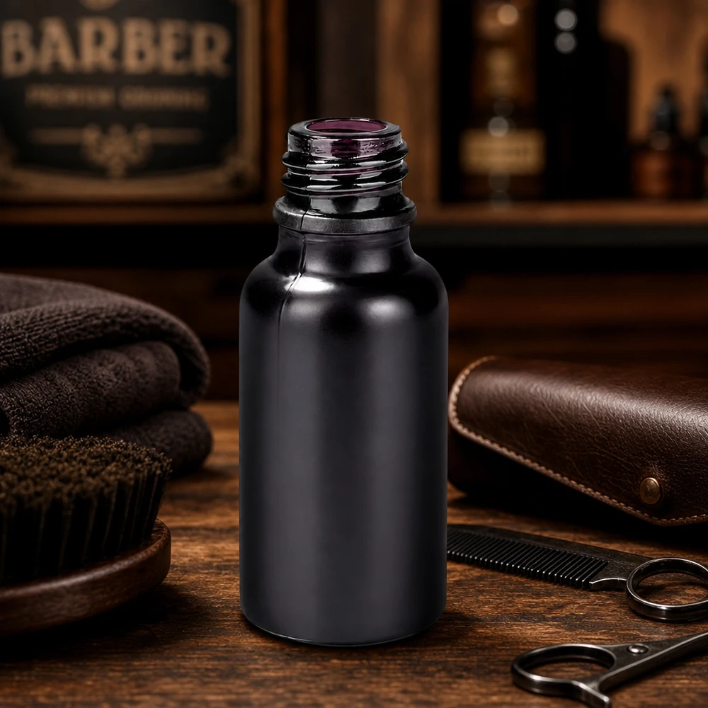 20ml Apothekerflasche BlackLine UT18/20 UNiTWIST Robuste 20ml BlackLine Flasche mit UT18/20 Gewinde für sichere Lagerung von Essenzen und Tinkturen