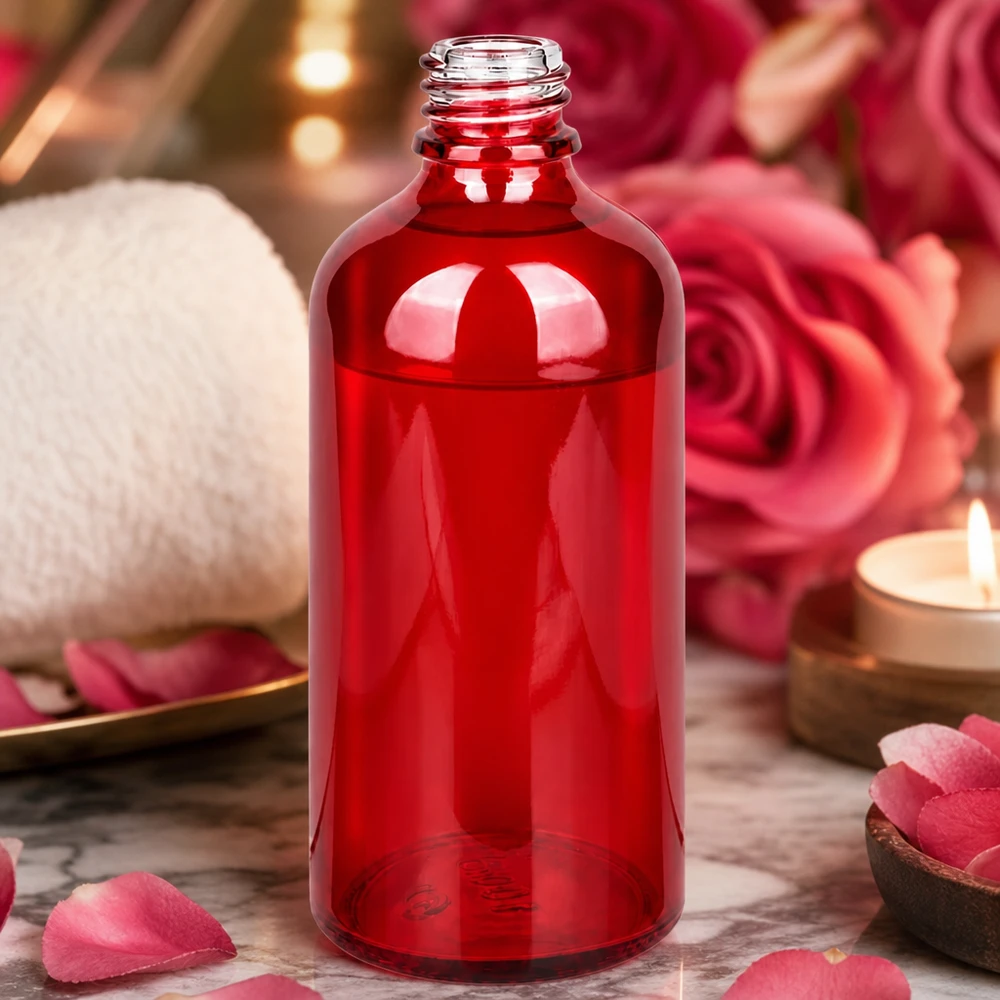 100ml Apothekenflasche RedLine UT18/100 UNiTWIST 100ml RedLine Flasche UT18/100 mit schlankem Design für Wellness und Spa Anwendungen