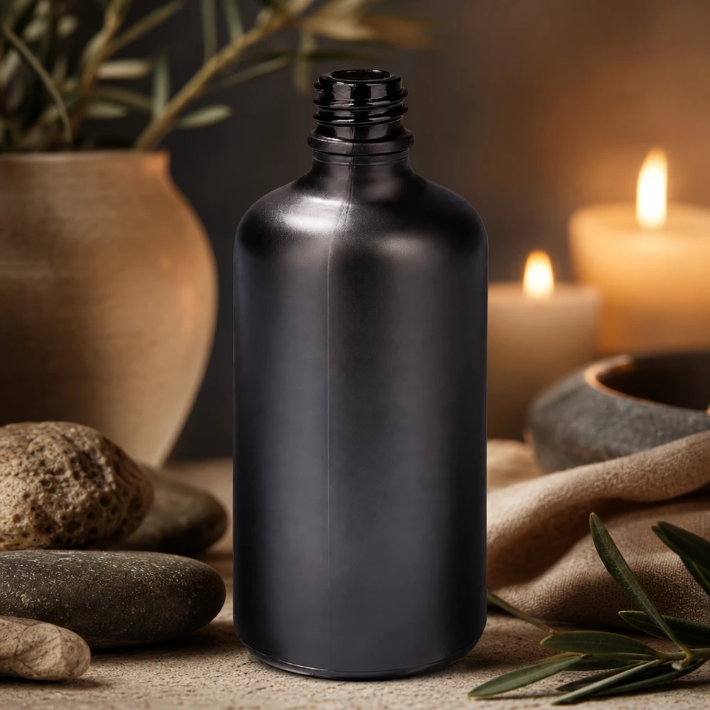 100ml Apothekerflasche BlackLine UT18/100 UNiTWIST Premium 100ml Apothekerflasche BlackLine UT18/100 UNiTWIST für DIY Kosmetik und Naturprodukte