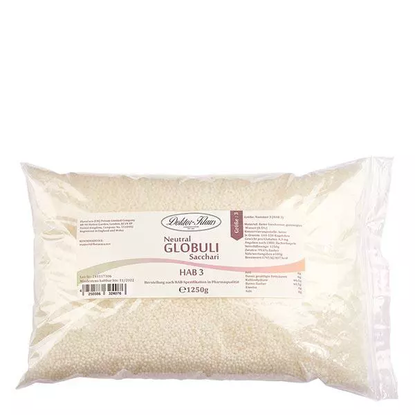 1250g Neutral Globuli Gr. 3 von Doktor-Klaus 1250g Neutral Globuli Gr. 3 von Doktor-Klaus