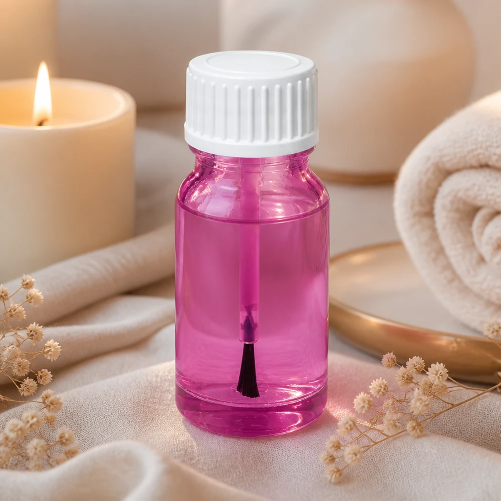 10ml Pinselflasche weiss Standard PurpleLine UT18/10 10ml Pinselflasche weiss STD PurpleLine mit ergonomischem Design für einfache Handhabung