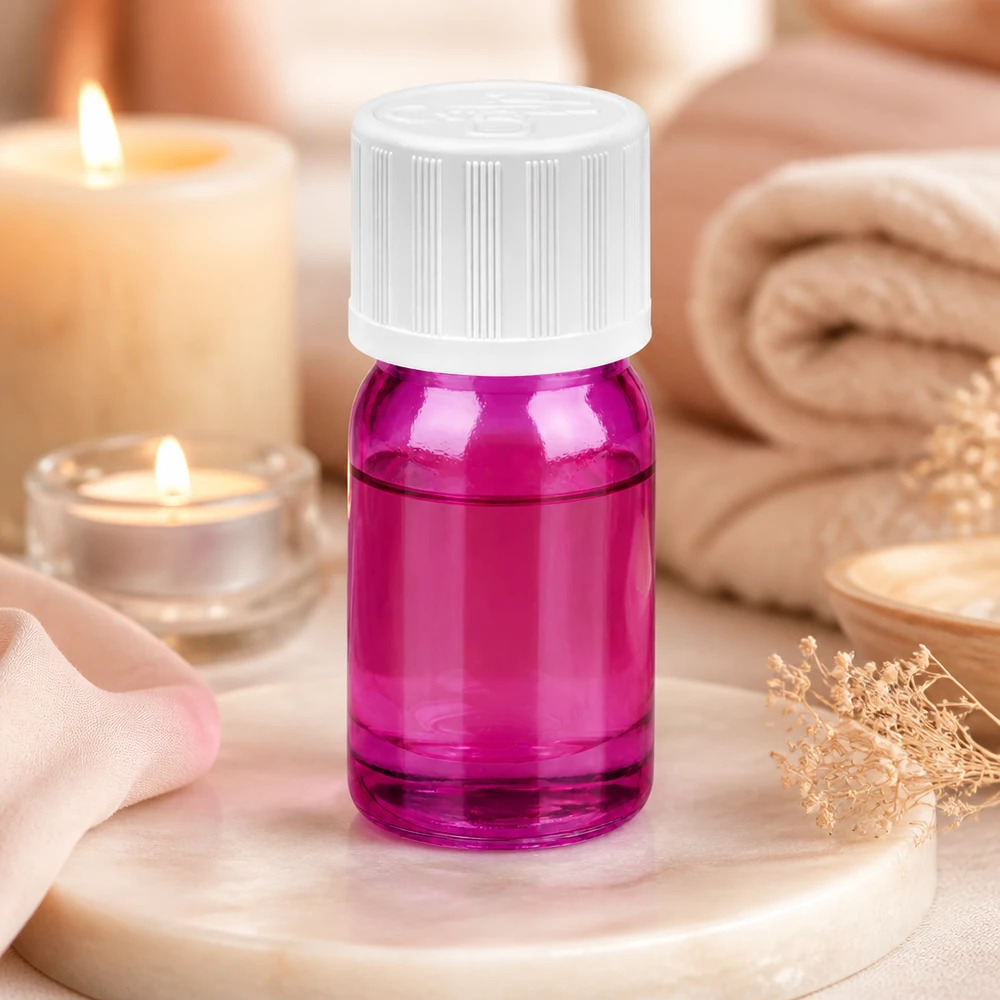 5ml Tropfflasche 1.2mm weiß Standard Kindersicher PurpleLine. UT18/5 Praktische 5ml Tropfflasche in violett für hygienische Aufbewahrung von Seren