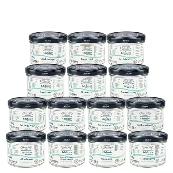 Edelsteinmischungen Bundle 1-2: 14 Sorten Edelsteinmischungen Bundle 1-2: 14 Sorten