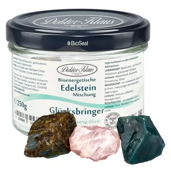 Glücksbringer Natur Edelsteine Doktor-Kl. noWaste Glücksbringer Natur Edelsteine Doktor-Kl. noWaste
