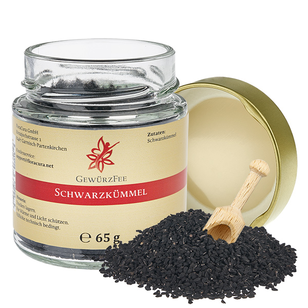 Schwarzkümmel im Schraubglas Gewürzfee Schwarzkümmel im Schraubglas Gewürzfee