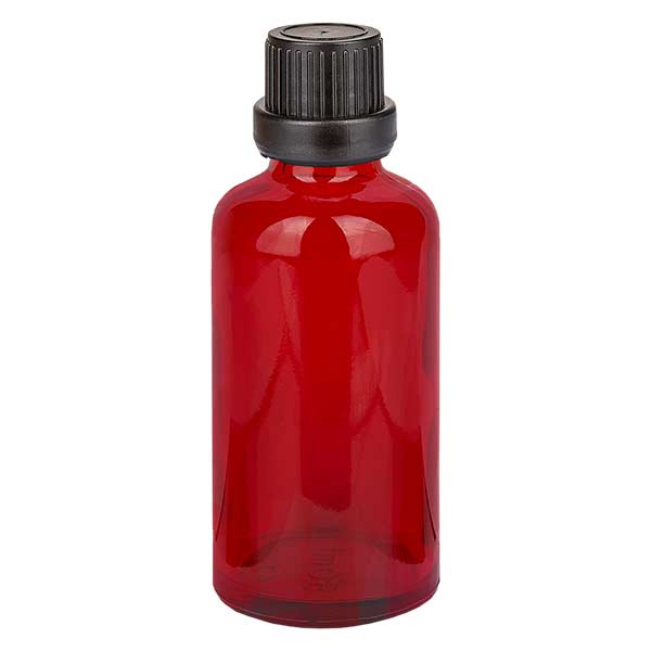 50ml Tropfflasche 2mm Originalitätsverschluss RedLine UT18/50 UNiTWIST