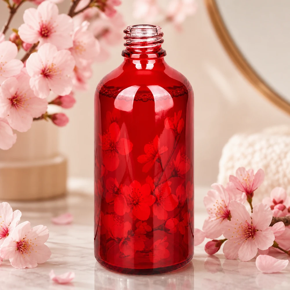 100ml Apothekenflasche RedLine UT18/100 UNiTWIST RedLine UT18/100 Flasche 100ml mit klassischer Apothekerform für professionelle Produktpräsentation