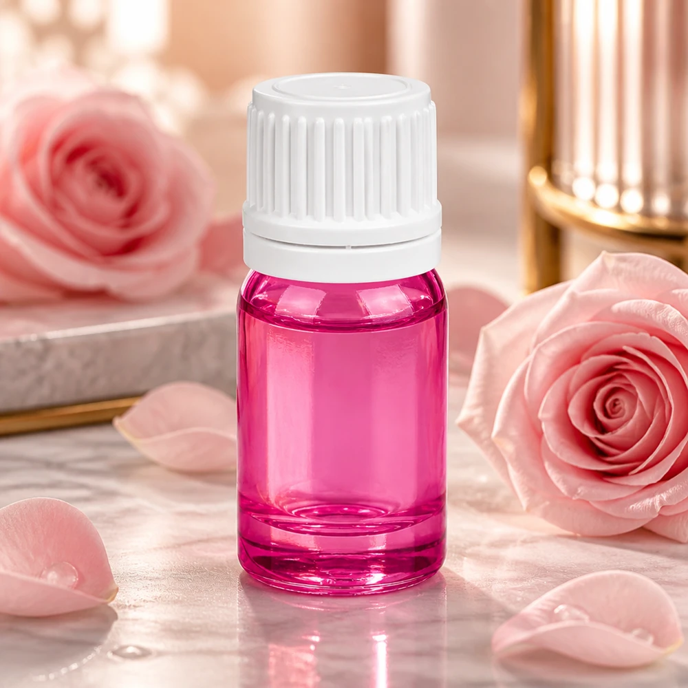 5ml Flasche 11mm Schraubverschluss weiss Originalität Schraubverschlusserschluss PurpleLine UT18/5 Handliche violette Glasflasche 5ml ideal für Reise und unterwegs mit sicherem Verschluss