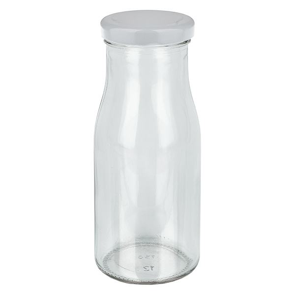 150ml Flasche mit BasicSeal Deckel weiß UNiTWIST