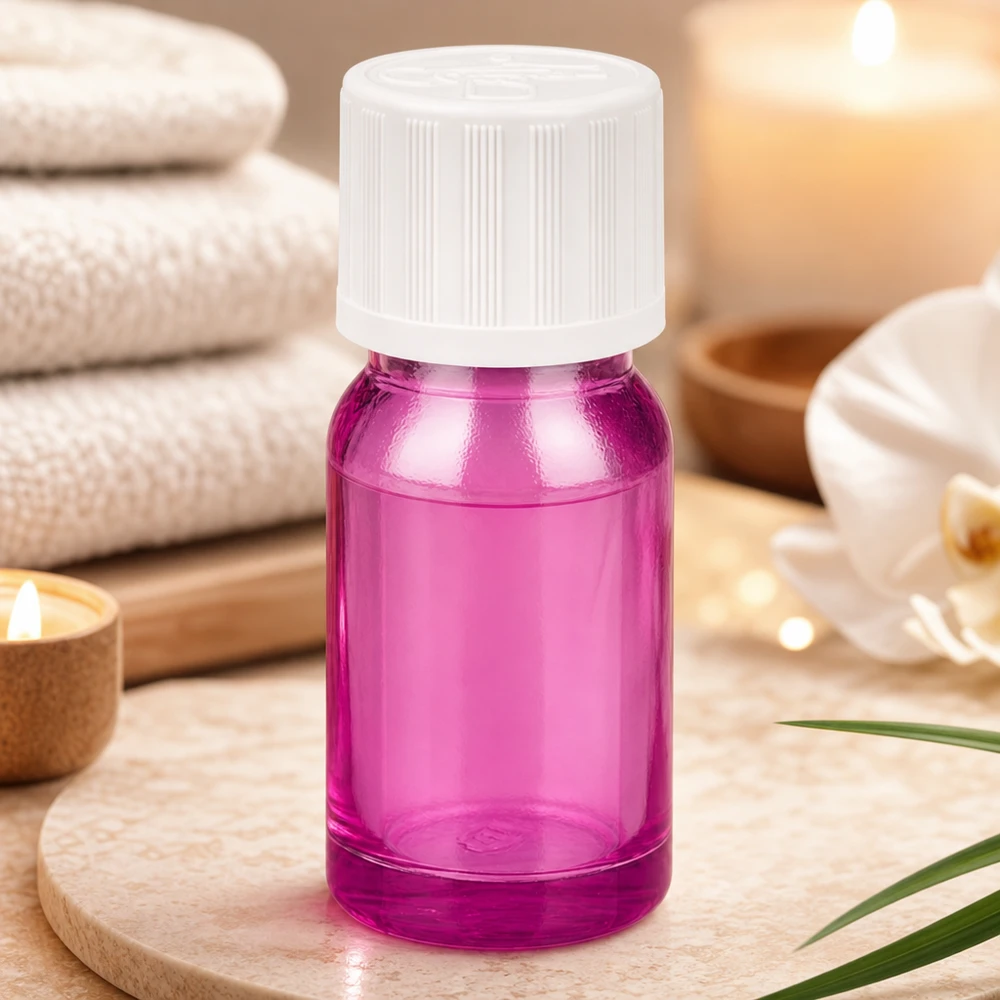 10ml Tropfflasche 1.2mm weiß Standard Kindersicher PurpleLine.UT18/10 10ml Tropfflasche in kräftigem Violett-Pink mit standardisiertem Gewinde für Nachfüllungen