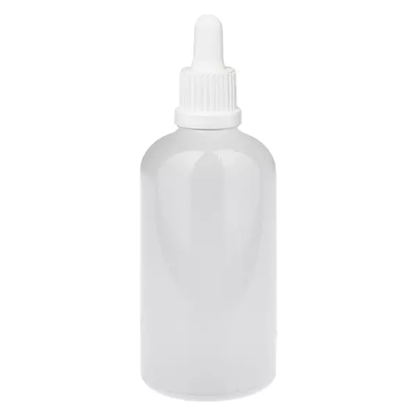 100ml Pipettenflasche weiß Originalitätsverschluss WhiteLine UT18/100 100ml Pipettenflasche weiß Originalitätsverschluss WhiteLine UT18/100