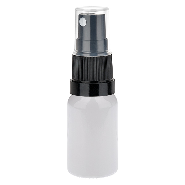 10ml Sprayflasche schwarz/transparent Standardverschluss WhiteLine UT18/10