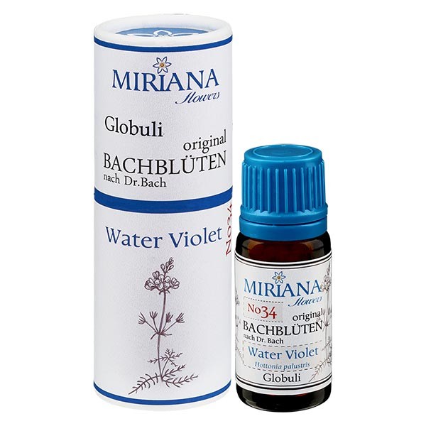 34 Water Violet, 10g Bach-Globuli, MirianaFlowers 34 Water Violet, 10g Bach-Globuli, MirianaFlowers