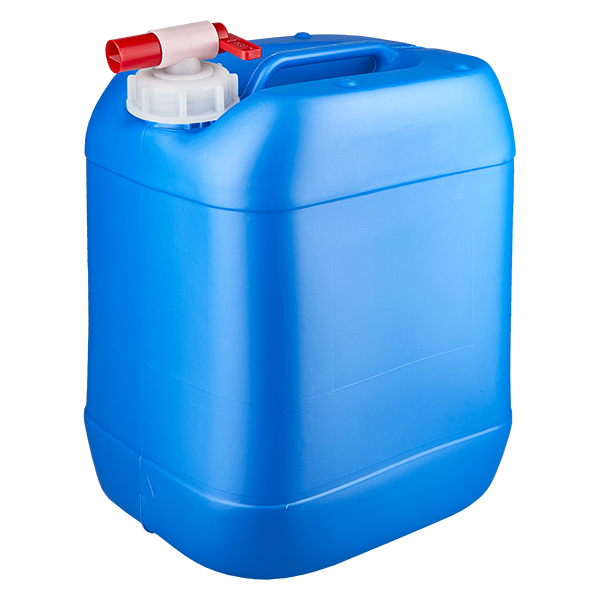 Kanister 20 Liter blau mit Auslaufhahn Kanister 20 Liter blau mit Auslaufhahn