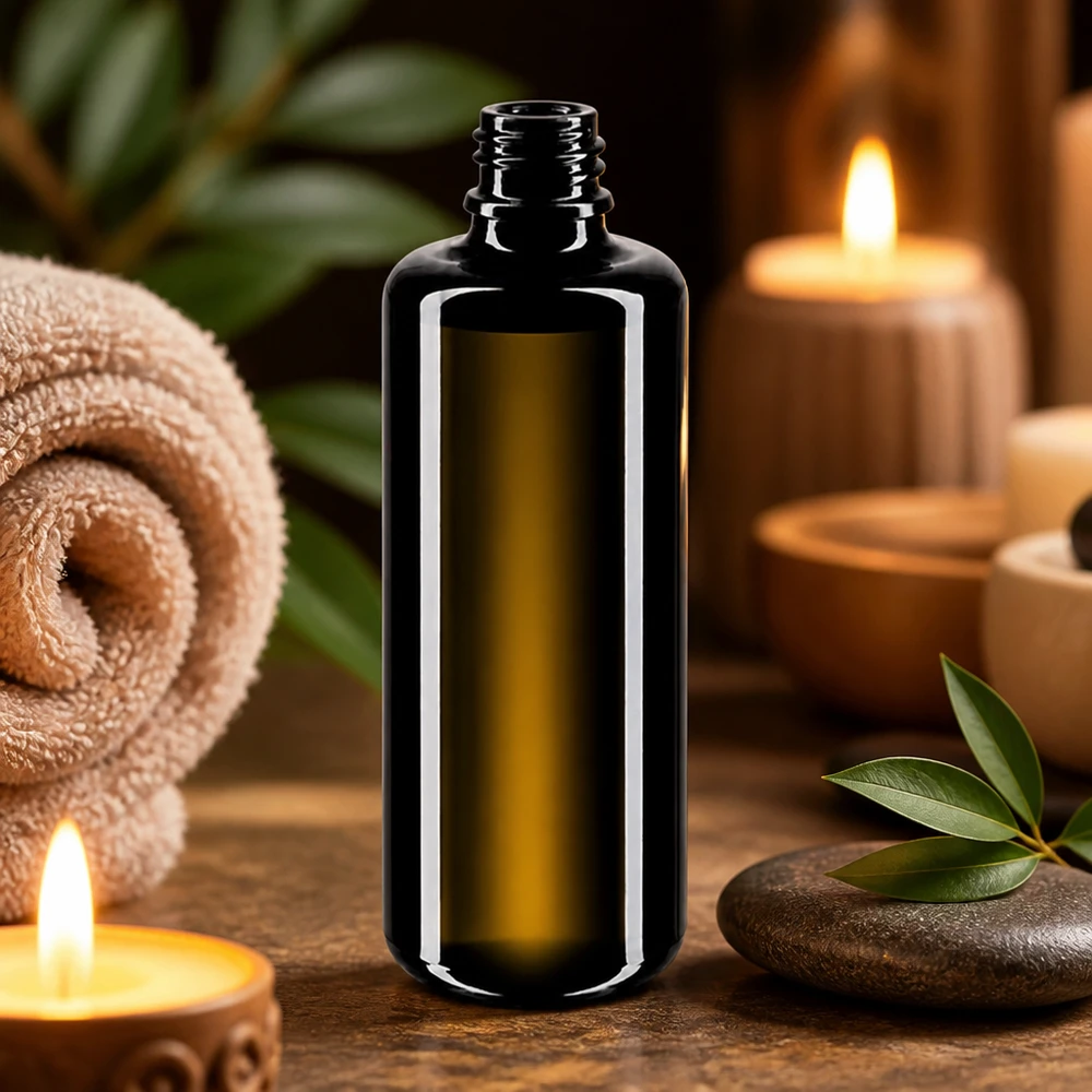 Violettglas Flasche 50ml DIN 18 (Mironglas) Violettglas Tropfflasche Orion 50ml Miron ideal für Kosmetik Seren und konzentrierte Extrakte