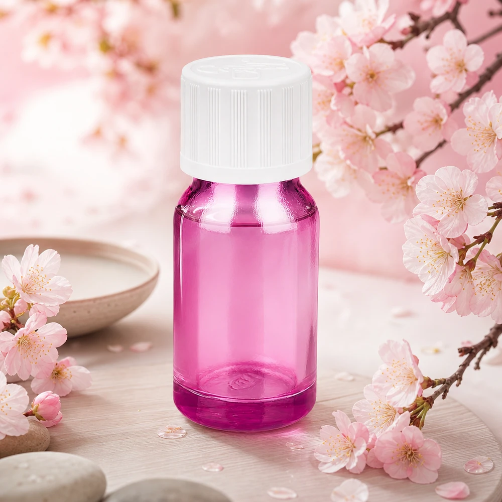 10ml Tropfflasche 1.2mm weiß Standard Kindersicher PurpleLine.UT18/10 Kompakte 10ml Tropfflasche in Purple für mobile Aromatherapie und Reiseanwendungen