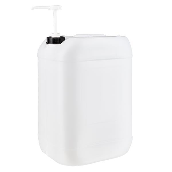 Kanister 25 Liter mit Dosierpumpe Kanister 25 Liter mit Dosierpumpe