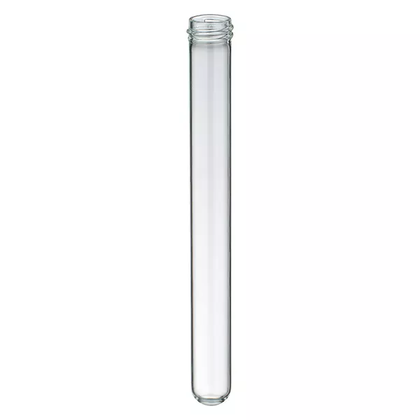 Kulturröhrchen, Klar, mit GL18 Gewinde, 160x16 mm Kulturröhrchen, Klar, mit GL18 Gewinde, 160x16 mm