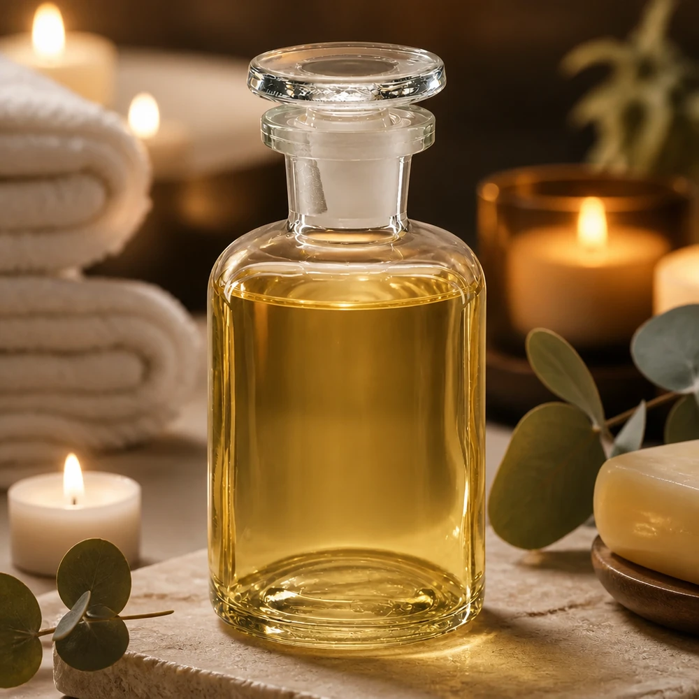 Rundschulterflasche 50ml klar Enghals Glasstopfen Dekorative Ölflasche 50ml Rundschulter klar Enghals Glasstopfen für Kosmetik und Parfum