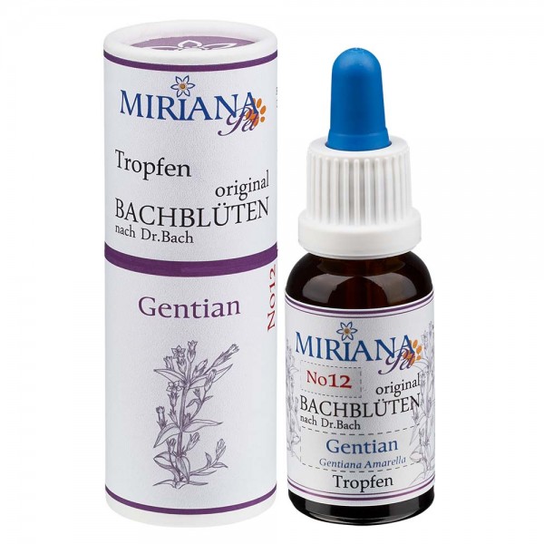 12 Gentian, 20ml Stockbottle, MirianaPet