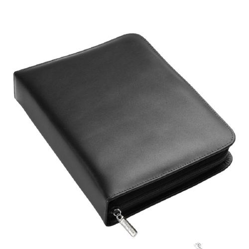 Lederetui schwarz für 12 Gläser ø 27-33mm FloraCura