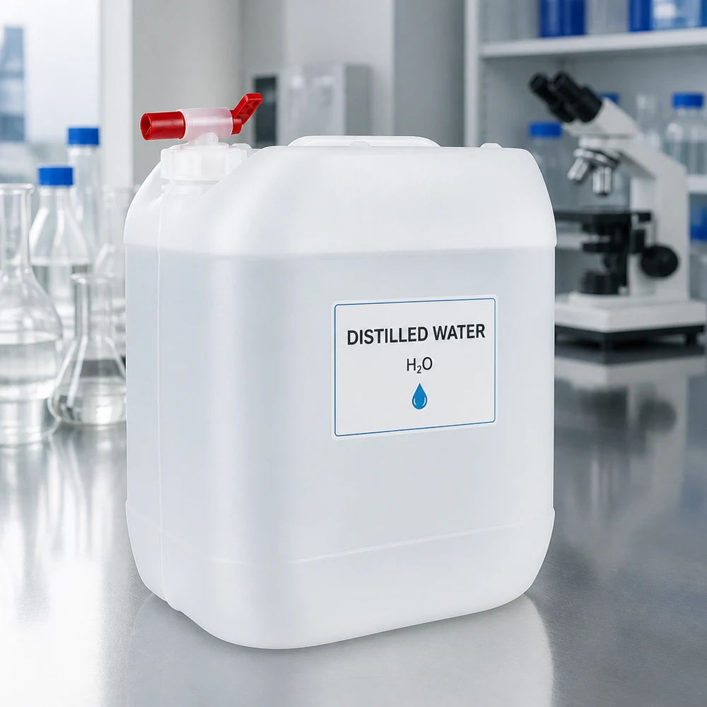 Kanister 20 Liter mit Auslaufhahn Großer Kunststoffkanister 20L mit Zapfhahn für chemikalienresistente Lagerung