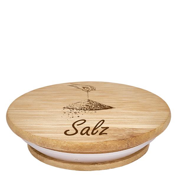 Holzdeckel "Salz" für WECK RR100