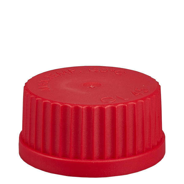 Schraubverschluss - Kappe GL 45 rot