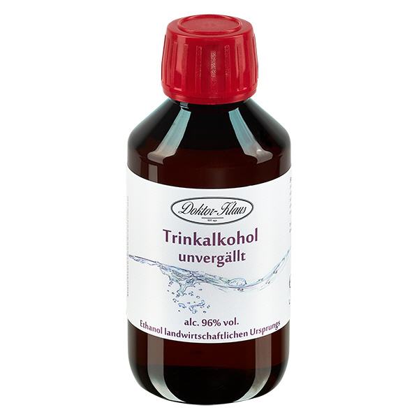 200ml Weingeist (Trinkalkohol) 96% Doktor-Klaus